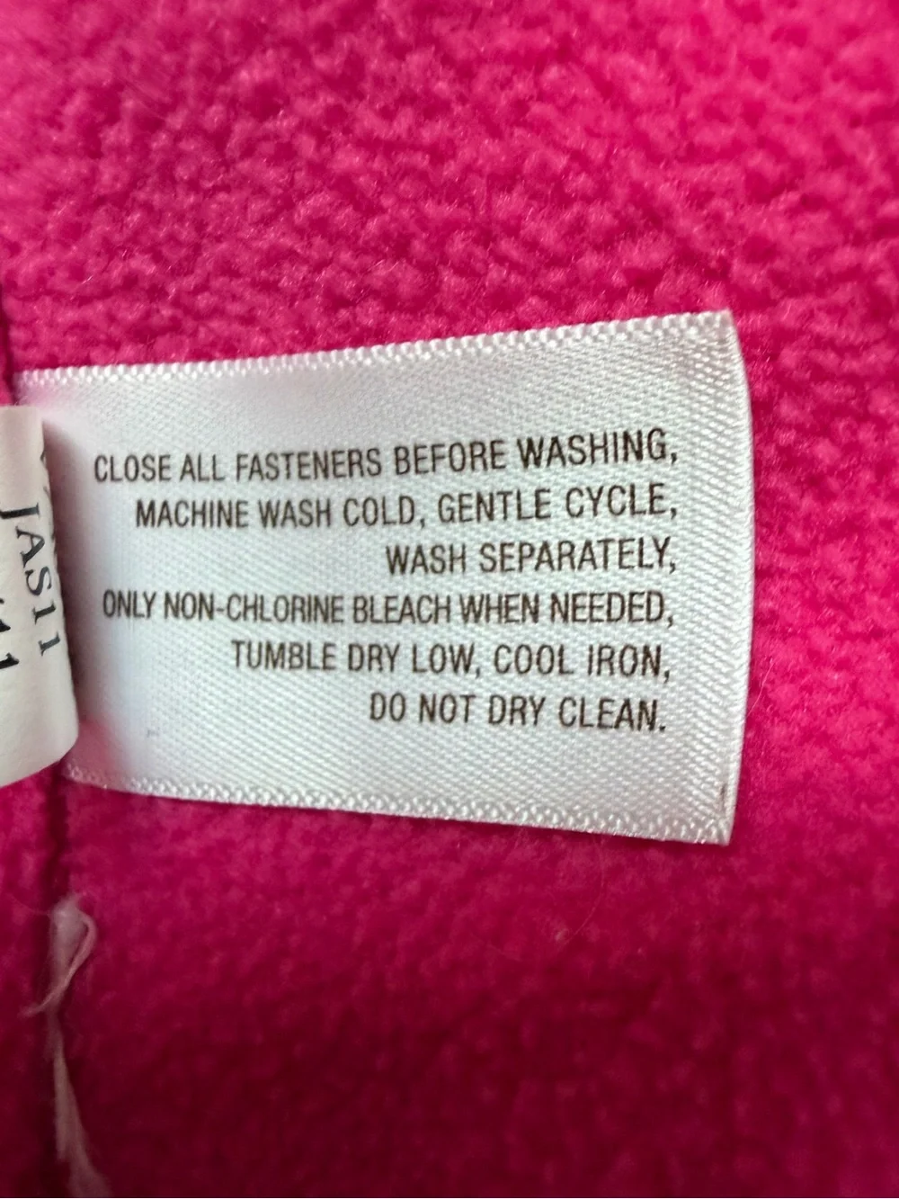 Old Navy Frost Free Girls XL / 14 Hot Pink Full Zip Puffer Vest